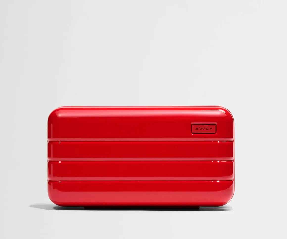 Travel Glasses Case in Cherry Red (Gloss)