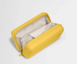 Travel Glasses Case in Golden Hour Yellow